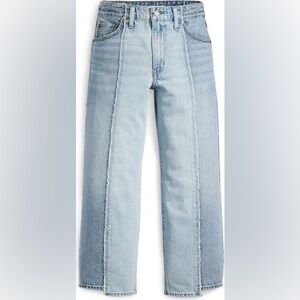 Levi’s Recrafted Crop Baggy Wide Leg Dad Jeans